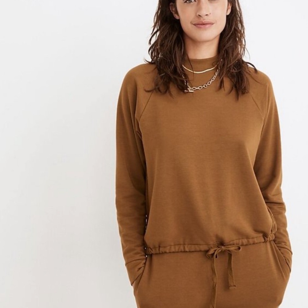 Madewell MWL super brushed mockneck size Small